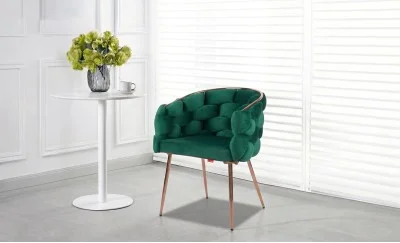 Scaun Living Tapitat KJC17 Verde