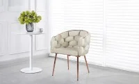 Scaun Living Tapitat KJC17 Bej 