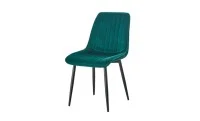 Set Masă Living Extensibilă KJT4711-1 Alb cu 4 Scaune KJC176 Verde 9