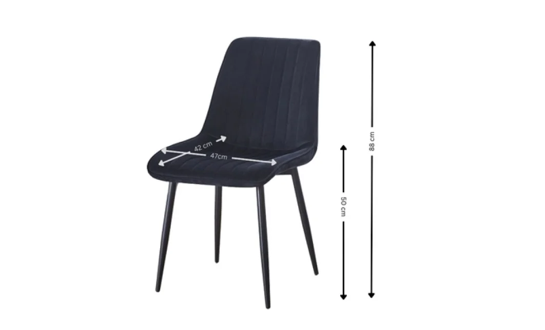 Set Masă Living Extensibilă Blat Ceramic KJT416 Alb-Cappuccino cu 4 Scaune KJC176 Negre