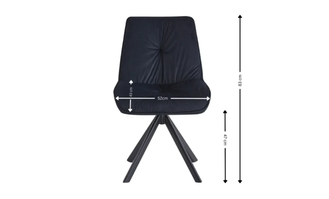 Set Masă Living Extensibilă Blat Ceramic KJT416 Alb-Cappuccino cu 4 Scaune KJC0356 Negre