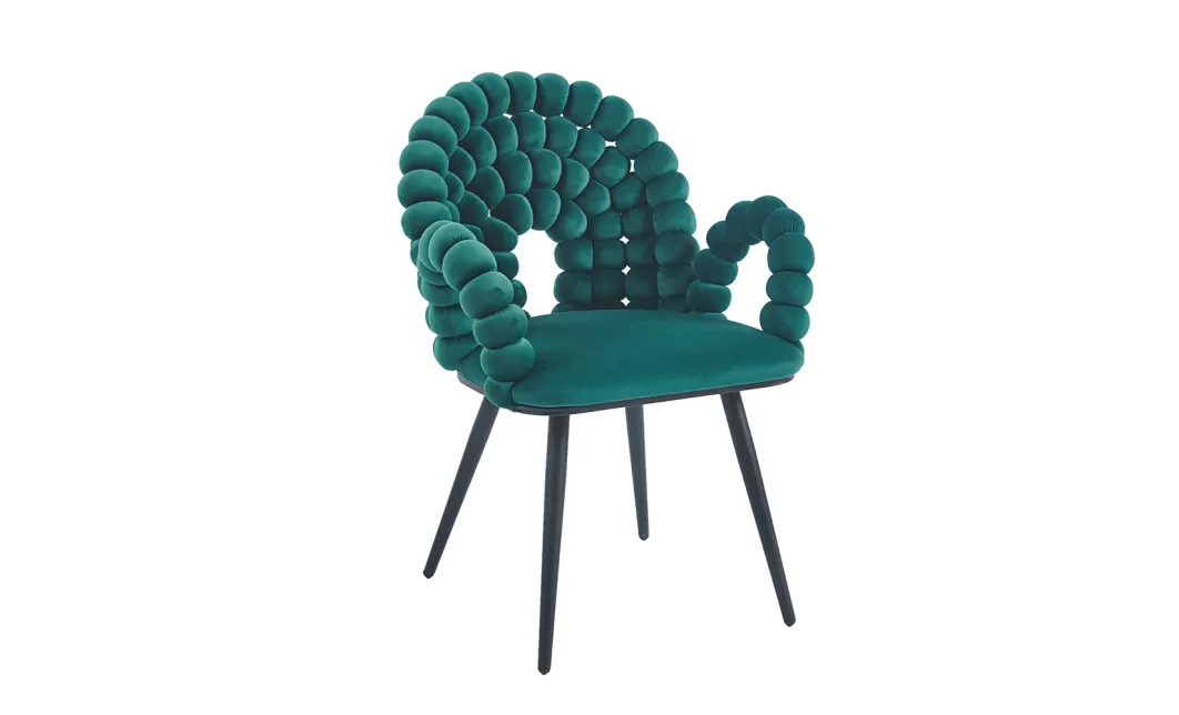 Scaun Living Tapitat KJC376 Verde 2