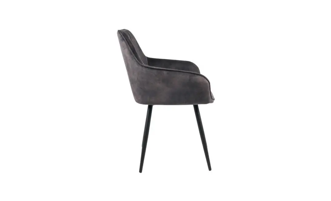 Set Masă Living Extensibilă Blat Ceramic KJT416 Alb-Cappuccino cu 4 Scaune KJC4343 Gri Deschis