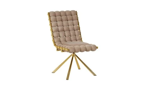 Scaun Living Tapițat KJC5403 Bej