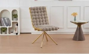 Scaun Living Tapițat KJC5403 Bej