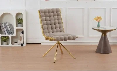 Scaun Living Tapițat KJC5403 Bej