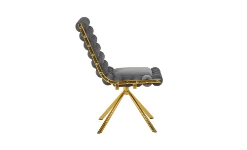 Scaun Living Tapițat KJC5403 Gri