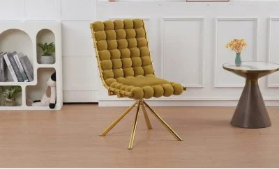 Scaun Living Tapițat KJC5403 Muștar