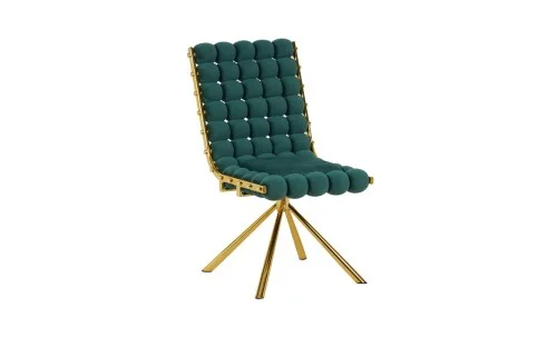 Scaun Living Tapițat KJC5403 Verde