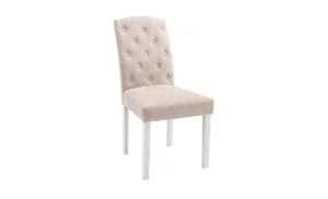 Scaun Living KJCLM056 Bej/Alb