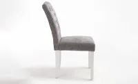 Scaun Living KJCLM056 Gri/Alb 2