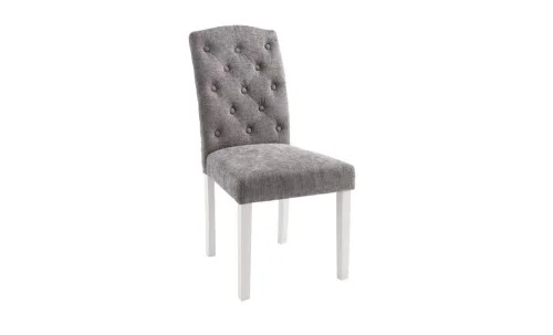 Scaun Living KJCLM056 Gri/Alb