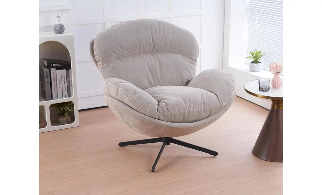 Fotoliu Rotativ KJLC062 Maro Deschis