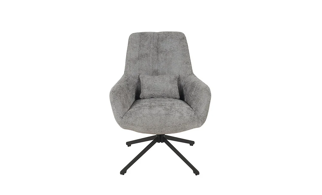 Scaun Living Rotativ LCM0102AS Gri 2