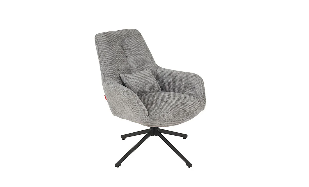 Scaun Living Rotativ LCM0102AS Gri 3