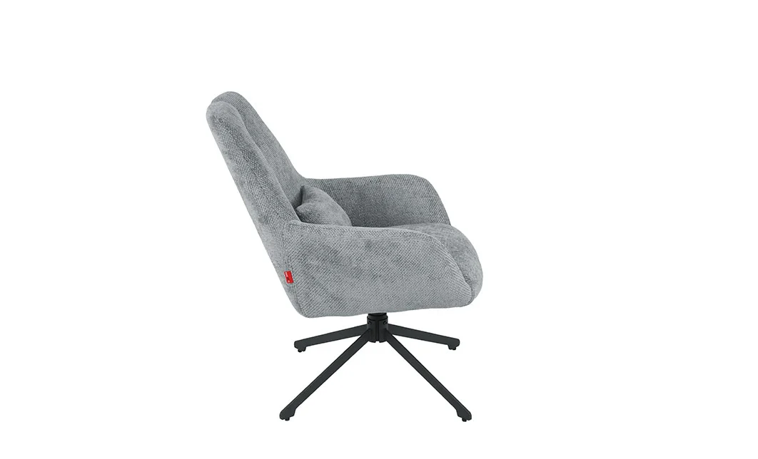 Scaun Living Rotativ LCM0102AS Albastru Deschis 4