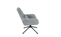 Scaun Living Rotativ LCM0102AS Albastru Deschis 4