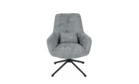 Scaun Living Rotativ LCM0102AS Albastru Deschis 2