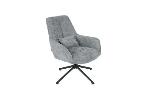 Scaun Living Rotativ LCM0102AS Albastru Deschis