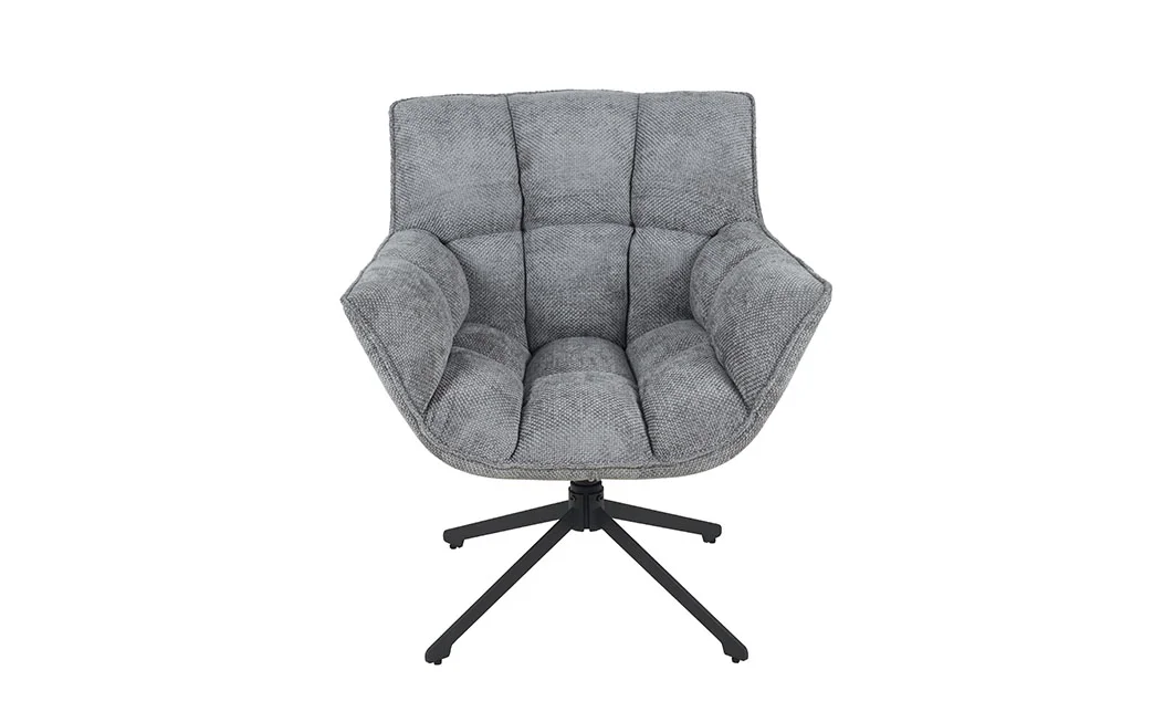 Scaun Living Rotativ LCM0106AS Gri 2