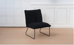 Fotoliu Tapitat LCM0109CF Negru
