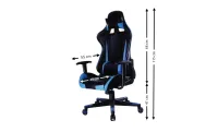 Scaun Gaming OC141 Albastru + Negru