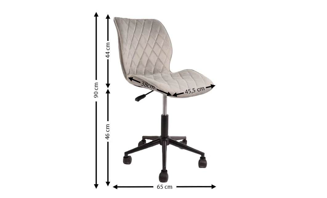 Scaun Birou OC637 Gri 1