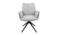 Scaun Living Rotativ KJC77 Gri Deschis 3