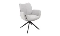 Scaun Living Rotativ KJC77 Gri Deschis 2