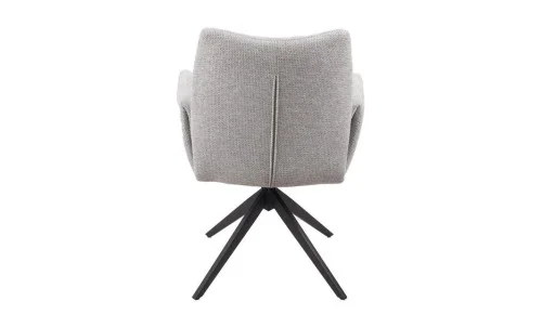 Scaun Living Rotativ KJC77 Gri Deschis