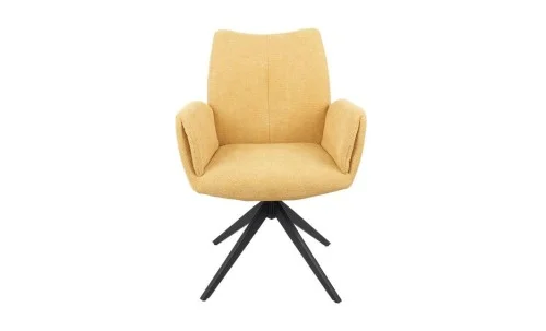 Scaun Living Rotativ KJC77 Galben