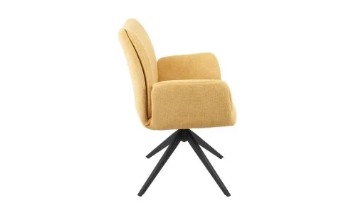 Scaun Living Rotativ KJC77 Galben
