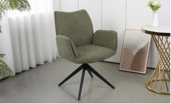 Scaun Living Rotativ KJC77 Verde