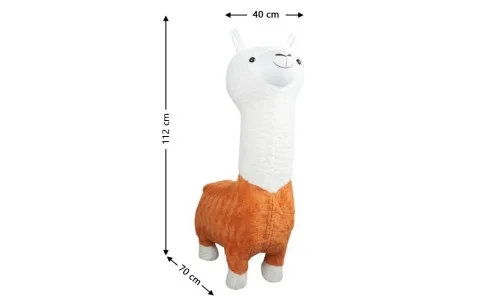 Taburet Alpaca KJP4336, Portocaliu