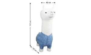 Taburet Alpaca  KJP4336, Albastru