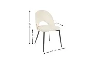 Scaun Living XJ0723 Bej