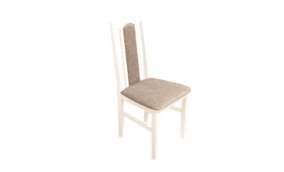 Set Masă Living Max 4 alba cu 4 Scaune Boss II 18A