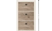 Cuier Modular Hol Koen 2 Alb/Sonoma 5