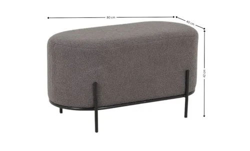 Taburet KJP246, Gri