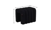 Taburet KJP4177 Negru 1
