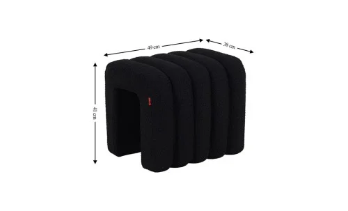 Taburet KJP4177 Negru