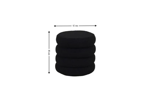 Taburet KJP5590 Negru