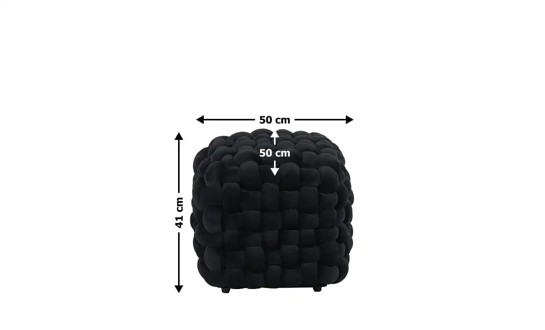 Taburet P031, Negru 1