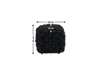 Taburet P031, Negru 1