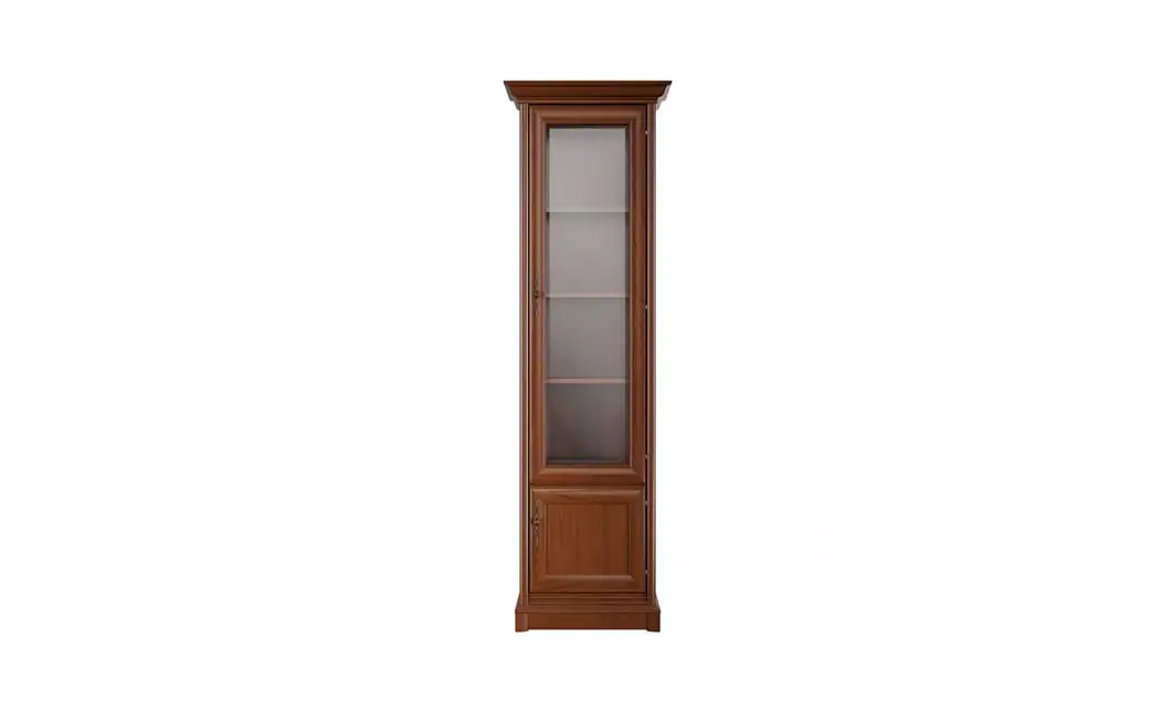 Vitrină Living Sonata 1DP cu 1 Ușă, Nuc / Maro  2
